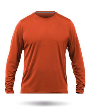 Mens ZhikDry LT Long Sleeve Top Rust