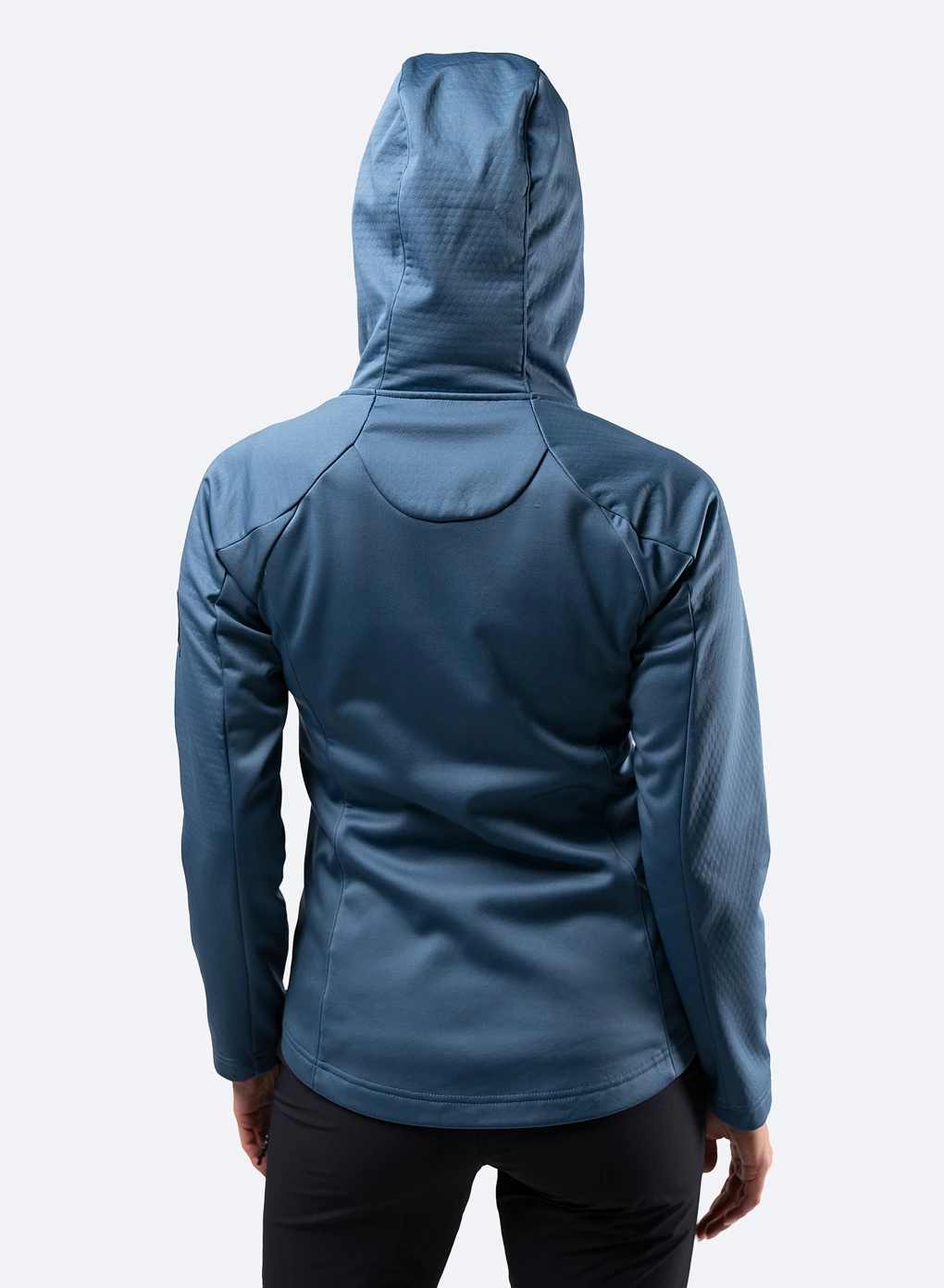 Womens Tech Hoodie - Provincial Blue - Image 4