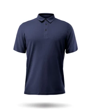 Mens ZhikDry LT Short Sleeve Polo - Navy