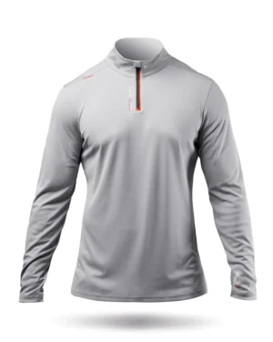 Mens UVActive High Collar 1/4 Zip Top