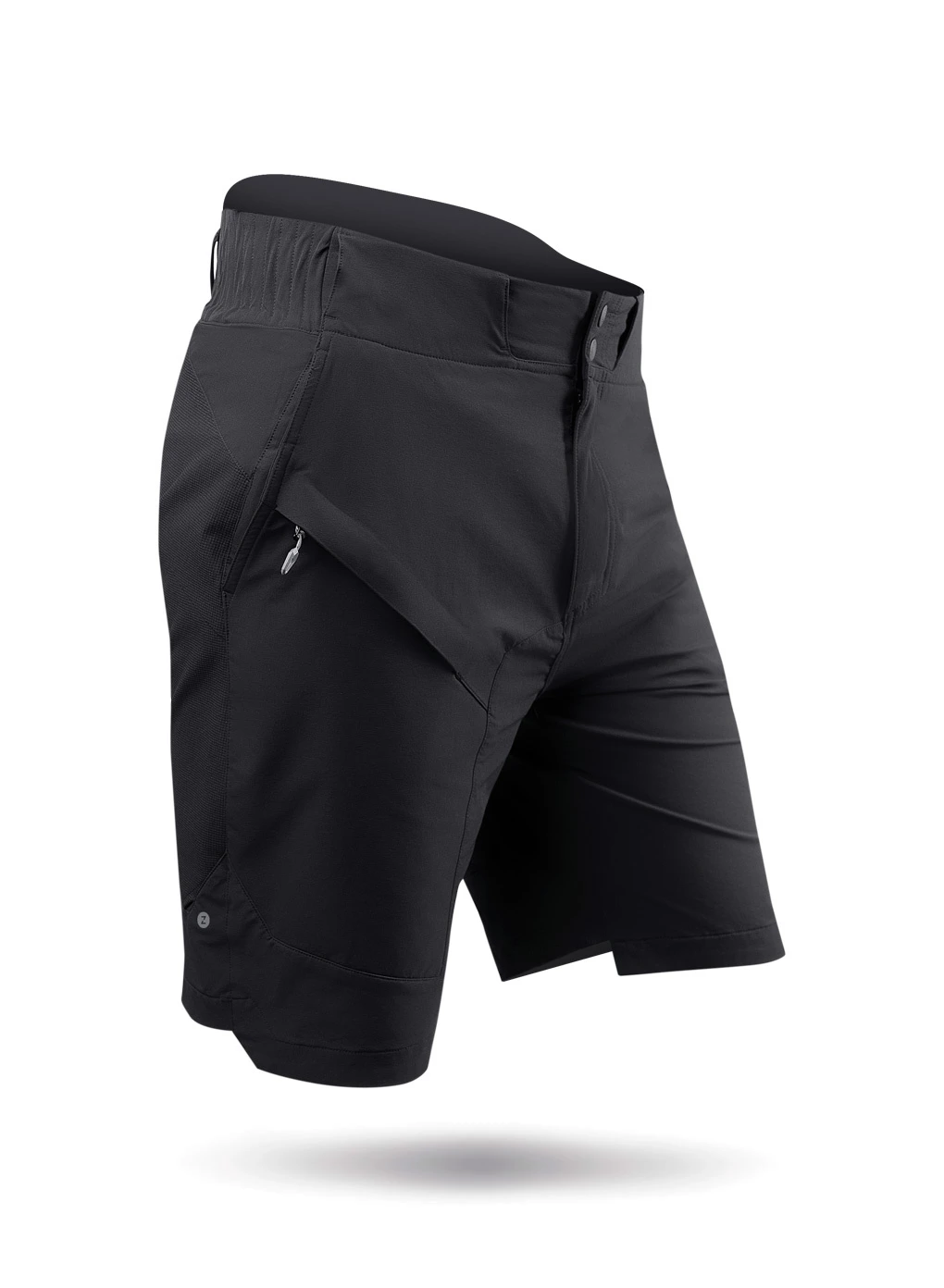 Mens Black Elite Shorts - Image 3