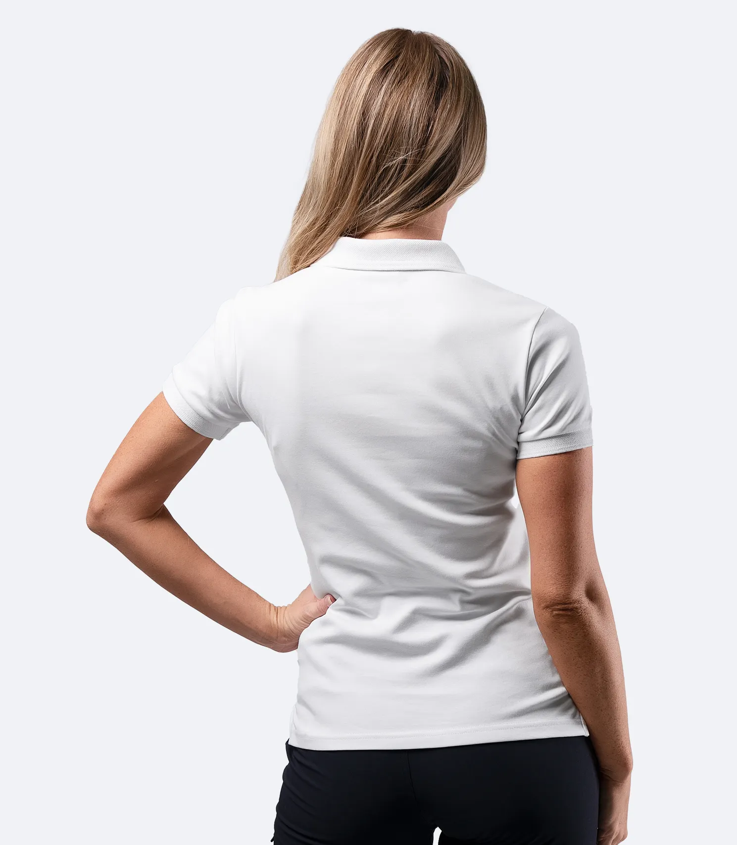 Womens Pima Cotton Polo - Image 3