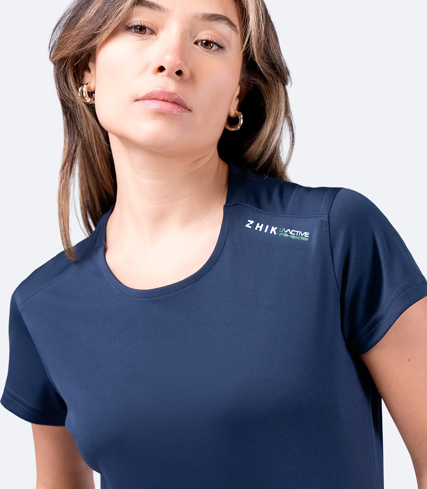 Womens UVActive UPF50+ Short Sleeve Top - Image 3
