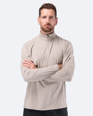 Mens UVActive™ 1/4 Zip Long Sleeve Tech Top