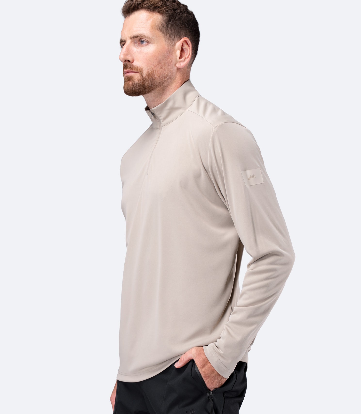 Mens UVActive™ 1/4 Zip Long Sleeve Tech Top - Image 4