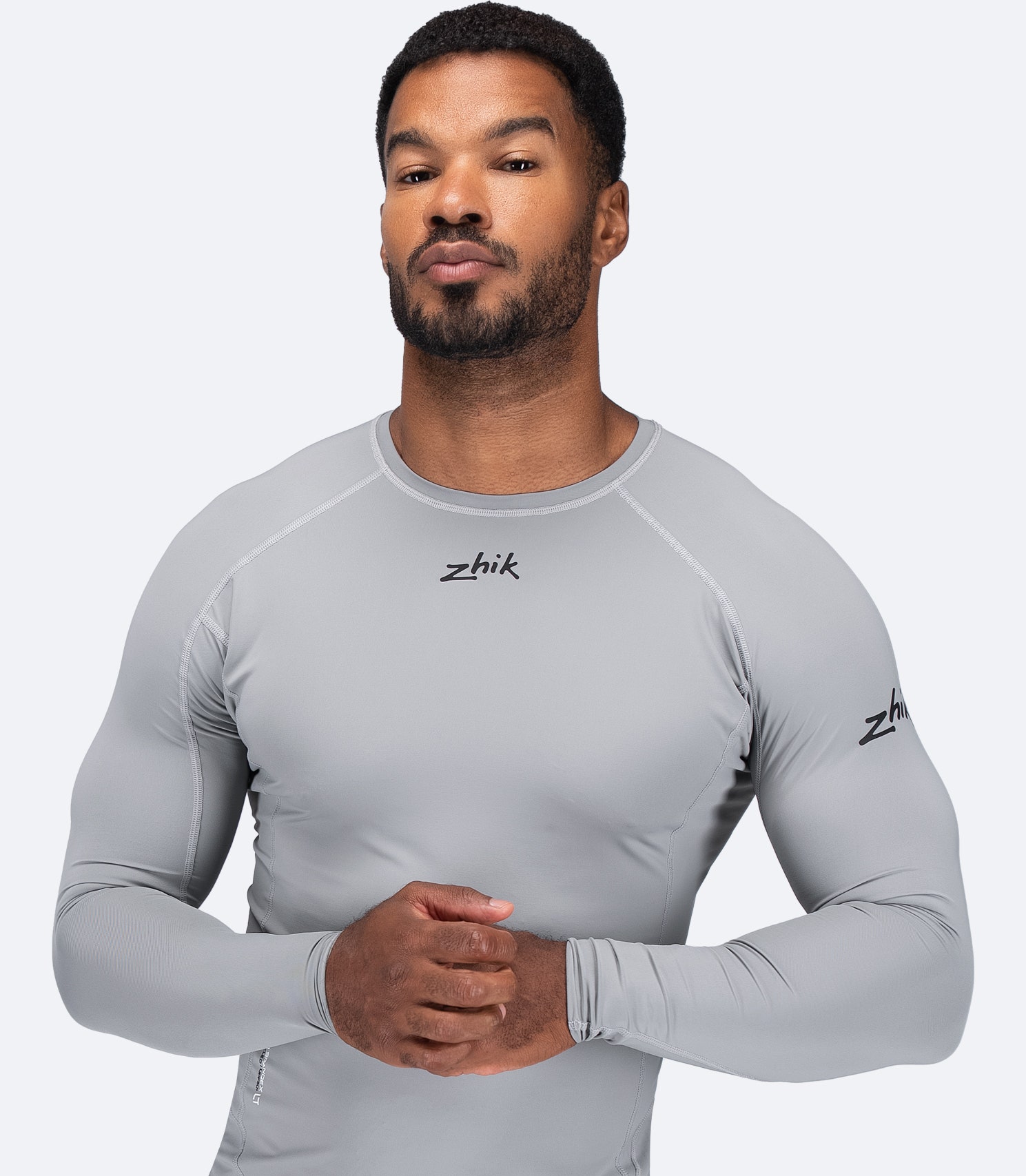 Mens Eco Spandex LT Long Sleeve Baselayer Top - Image 2
