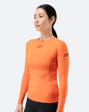 Womens Eco Spandex LT Long Sleeve Baselayer Top