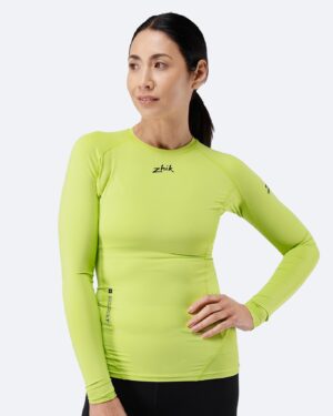 Womens Eco Spandex LT Long Sleeve Baselayer Top