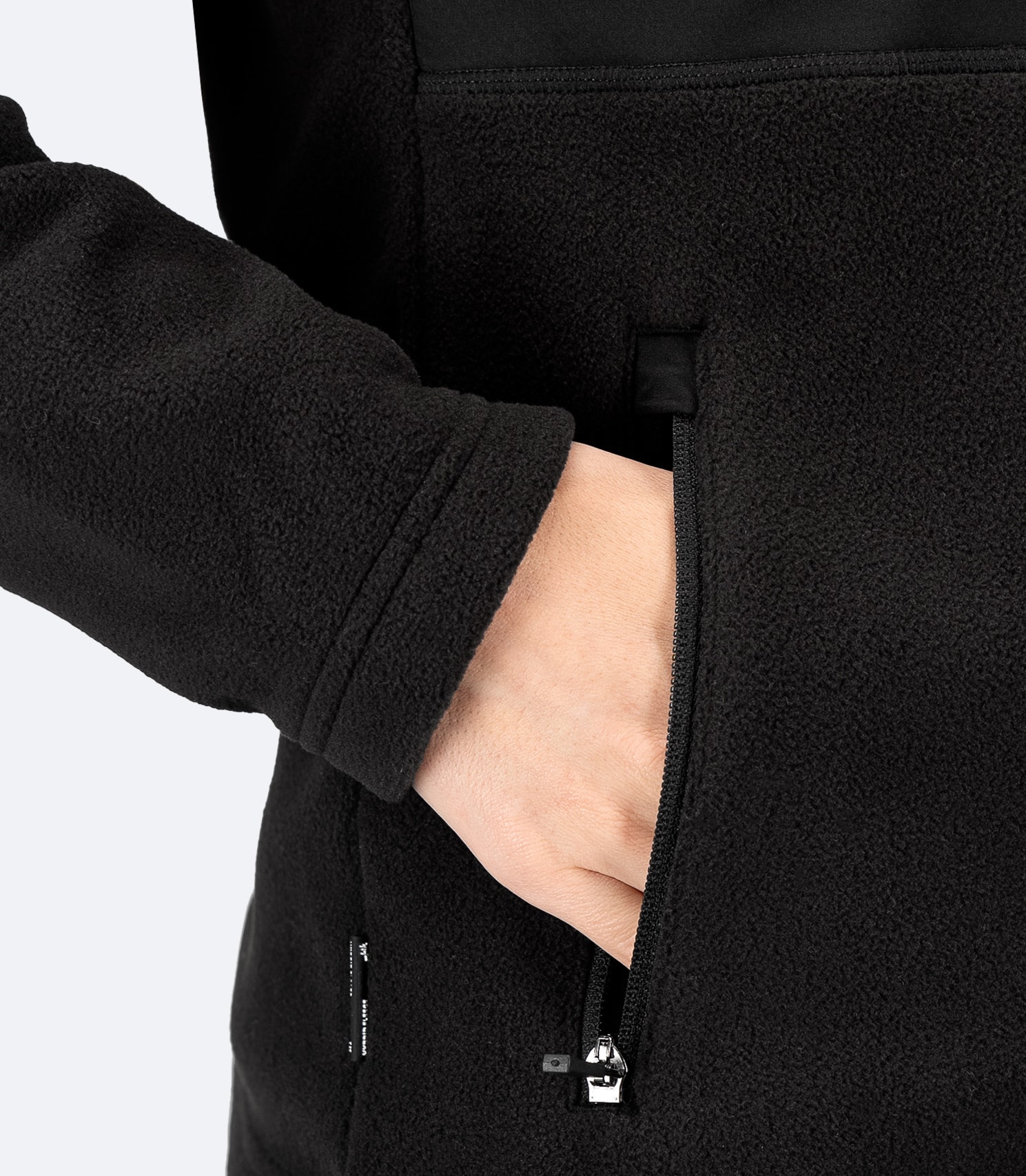 Womens Hybrid Fleece Jacket - Image 4